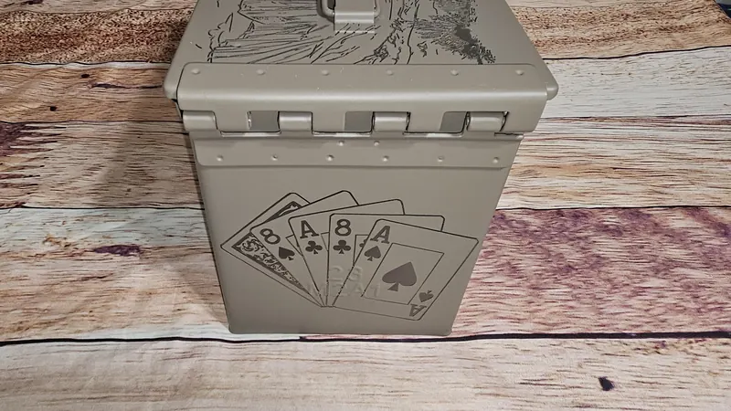 Custom Ammo Can - Laser engraved metal storage